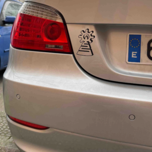 Pegatina Pipola para coche